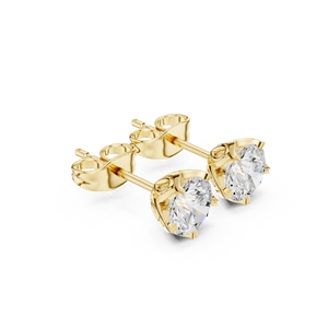 Pendientes de diseño geométrico circular de lujo y sencillos para mujer, joyería de alta calidad con certificación GRA, perfectos para la oficina y uso diario. - Product Image 3
