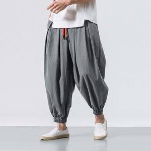 Pantalones Deportivos Holgados e Informales para Hombre, Pantalones Cargo Elásticos, Lisos, de Verano, para Fitness, Estilo Urbano - Product Image 2