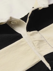 เสื้อรักบี้ผู้ชายแบบลำลอง ผ้าถัก 100% คอตตอน แห้งเร็ว ไม่หดตัว พิมพ์ลายดิจิตอล แขนสั้น ทรงโอเวอร์ไซส์ น้ำหนัก 220 กรัม - Product Image 4