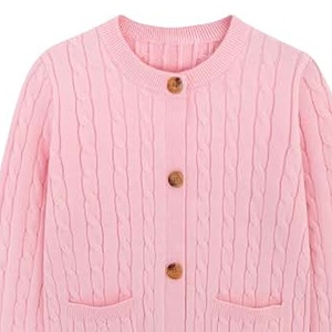 Nouvelle arrivée automne-hiver : Cardigan ample pour femme, style universitaire, personnalisable, à manches longues - Product Image 2