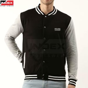Chaqueta Varsity de Alta Calidad para Hombre, Estilo Urbano, Chaqueta de Béisbol, Fabricante OEM ODM, Marca Personalizada, Venta al Por Mayor - Product Image 1