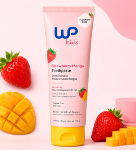 OEM/ODM Kids Fluoride Free <b>Toothpaste</b> Nano Hydroxyapatite <b>Toothpaste</b> Strawberry Mango <b>Flavor</b> Private Label - Product Image 2
