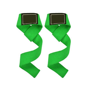 Sangles de musculation premium en coton épais pour une meilleure prise de barre lors des soulevés de terre et des séances d'entraînement du dos. - Product Image 4