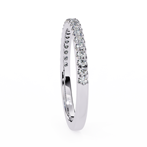 Joyería Fina, Anillo de Compromiso y Matrimonio de Oro Sólido Real de 14K con Diamante Cultivado en Laboratorio Certificado por IGI, Corte VVS VS, para Mujer - Product Image 4