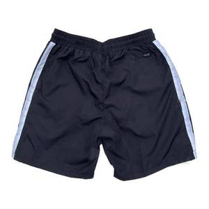 Conjunto Deportivo para Hombre, Chaqueta Cortavientos con Capucha Negra y Pantalones Cortos, Color Sólido, Secado Rápido, Tejido de Poliéster, Ropa de Primavera - Product Image 4