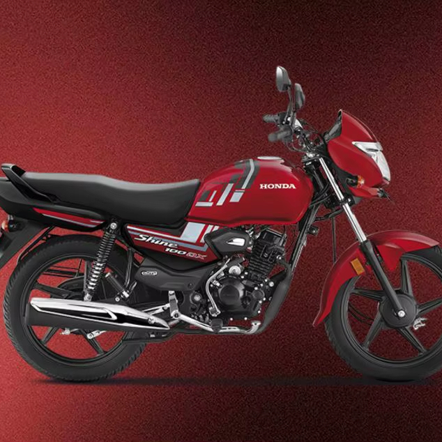 MOTORCYCLE OF SHINE 100 DX FROM INDIA
