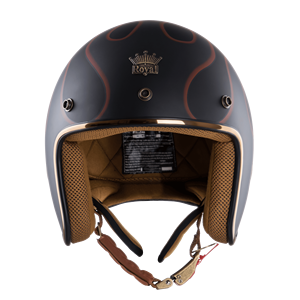 Casque de sécurité ouvert style rétro Royal M20, norme DOT, haute qualité, vintage, ABS, graphique, à dégagement rapide, fabriqué au Vietnam - Product Image 3