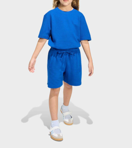 Conjunto de Ropa Casual para Niños y Niñas para el Verano, Camiseta y Pantalones Cortos, Cuello Redondo y Conjunto de Dos Piezas Personalizado - Product Image 6