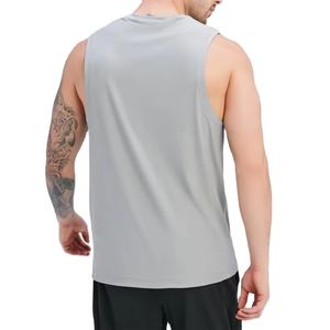 เสื้อกล้ามออกกำลังกายผู้ชายแบบสปอร์ต ผลิตจากโรงงาน พร้อมบริการพิมพ์ลายตามสั่ง เลือกสีและขนาดได้ - Product Image 6