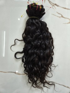 Extensiones de Cabello Humano Remy Indio Virgen |   Cutícula Completamente Alineada |   Negro Natural |   Extensiones de Larga Duración - Product Image 4