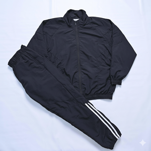 Custom Logo Men's Windbreaker Tracksuit <b>Set</b> Lightweight <b>Waterproof</b> Sports Suit Full Zip Training Jacket and Jogger Pants - Product Image 1