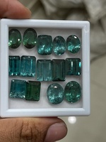 Natürliche blaue Indolit-Turmaline, verschiedene Größen und Formen, Indolit-Turmalin-Edelsteine, handgefertigt, Großhandelsprodukt