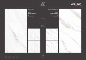 Azulejos de porcelana premium brillantes sin fin, tamaño 600x1200, formato grande para pisos y paredes, para hogares modernos, oficinas y comercios. - Product Image 6