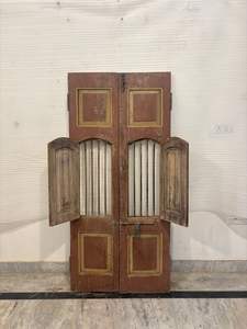 Panneaux de porte en bois massif antique, sculptés à la main, vintage, pour maison, bureau, extérieur, villa de luxe, entrée, salle à manger, salon, cuisine, meubles - Product Image 5