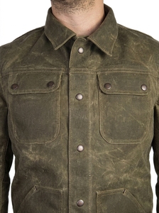 SUQAINA FASHION GARMENTS Wholesale Vintage Fleece Waxed Cotton <b>Jackets</b> Men Women Waterproof Windproof Winter Outdoor Casual - Product Image 5