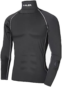 AYCANE - Sous-vêtement de hockey sur glace - Protections anti-coupures pour le cou et les poignets - Certifié BNQ - Chemise à manches longues - Unisexe adulte - Product Image 2