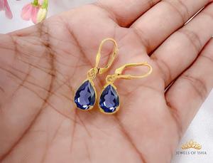 เครื่องประดับที่ดี14K สีเหลืองทอง925เงินสเตอร์ลิงต่างหูชุบโรเดียมสำหรับเป็นของขวัญในงานปาร์ตี้ - Product Image 5