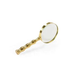 Lupa de lujo de alto diseño con soporte OEM personalizable con mango de latón puro y acabado altamente chapado - Product Image 2