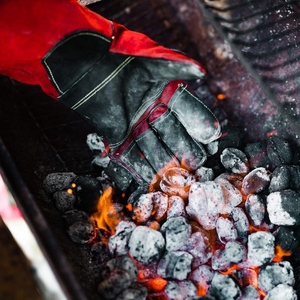 Gants de soudage en cuir de vachette pleine fleur de qualité supérieure, résistants à l'abrasion, pour usage intensif, pour soudeurs industriels - Product Image 4