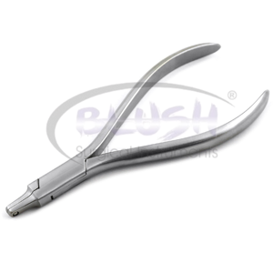 Pince orthodontique dentaire au meilleur prix avec coupe-fil et boucle, pour la mise en forme des arcs, certifiée MOL par Blush Surgical - Product Image 4
