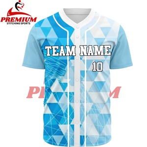 Maillot de baseball personnalisé en tissu léger et doux, sublimation, coupe confortable, respirant, haute qualité - Product Image 5