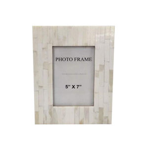 Cadre photo en métal de résine de MDF de finition antique avec la conception d'os pour des buts décoratifs en gros - Product Image 3