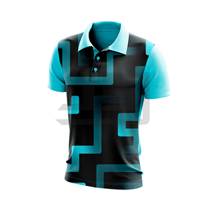 JAMEZ SPORTS <b>Men's</b> Classic <b>Shirt</b> 100% Cotton Knitted Breathable Fabric Stylish Collar Short Sleeve Flexible Fit Outdoor Sports - Product Image 3