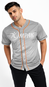 Camiseta deportiva de béisbol para hombre con tela sublimada ligera y comodidad atlética - Product Image 2