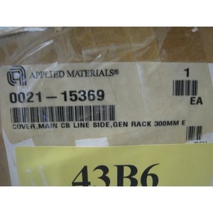 ฝาครอบสาย CB หลักด้านข้าง AMAT 0021-15369, ชั้นวาง GEN - อุปกรณ์และอะไหล่เซมิคอนดักเตอร์ระดับโลกที่เชื่อถือได้ - Product Image 1
