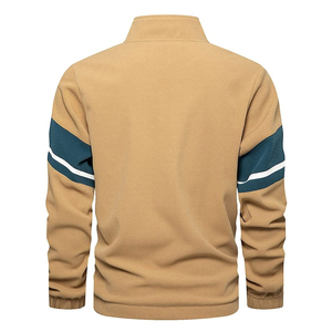 Ensemble de survêtement personnalisé pour hommes en molleton de coton, sweat à capuche et pantalon de jogging, fermeture éclair intégrale, vêtements de sport décontractés, vente en gros - Product Image 2