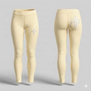 Leggings pour femmes de style décontracté, imprimés, de haute qualité, design personnalisé, matière Spandex / Nylon par RIVIAN ATLANTIC - Product Image 4