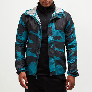 Hot trending Outdoor Winter Full Zipper <b>Windbreaker</b> Jacket / Plain <b>Black</b> Zipper <b>Windbreaker</b> Jacket Men's Jackets - Product Image 3