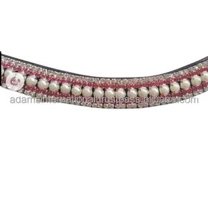 Cuero de caballo de alta calidad con cristal ostentoso, banda decorativa para cejas - Product Image 2