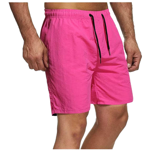 Men Sport Pants Gym Joggers 2026 Men's High Quality Mesh Casual <b>Shorts</b> Design with Solid Print Pattern <b>Decoration</b> Spandex Fabric - Product Image 3