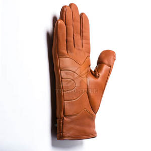 Guantes de Cuero Suave para Protección de Dedos Completos, Transpirables, de una Sola Talla para Hombre - Product Image 3