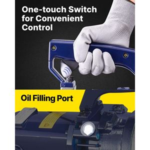 Tagliatrice Idraulica Elettrica Portatile da 1700W per Barre d'Armatura, Taglia fino a 1 Pollice in 5 Secondi # Componente Centrale Ingranaggio per Barra d'Armatura 8 4 25mm, Nuovo - Product Image 6