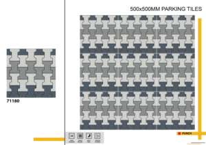 Dalles de stationnement extérieures série Endurance 20x20 pouces, conçues pour les environnements nécessitant une utilisation continue et une résistance à l'usure élevée. - Product Image 4