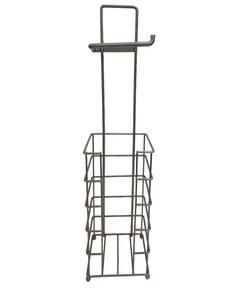 Diseño Moderno para Estante de Pared de Hierro Forjado Negro Antiguo, Decorativo para Cocina, Hecho a Medida en India - Product Image 1