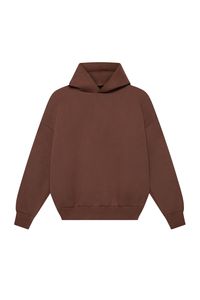 Sweat à capuche pour homme en coton 100% de qualité supérieure, avec tissu épais, cordon en coton 100%, personnalisable, pull-over uni, coupe courte et ample - Product Image 5