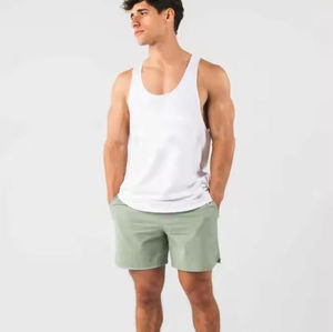 Pantalones Cortos Deportivos para Hombre, Personalizados al por Mayor, de Secado Rápido, Transpirables, para Gimnasio y Running, con Servicio OEM - Product Image 5