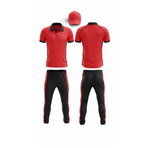Conjunto de Camiseta de Cricket Sublimada Personalizada de Alta Calidad |   Uniforme Completo de Cricket para Hombres, Mujeres y Jóvenes, Camiseta Polo y Pantalones - Product Image 1
