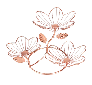 Panier de rangement en métal pour fruits et légumes, en aluminium brillant poli, fil d'acier argenté, best-seller, organisateur de paniers à fruits - Product Image 4