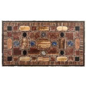 Designer Gemstone Inlay Table Top for coffee Table - Product Image 4