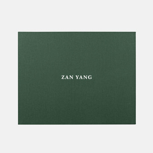 Boîte de rangement magnétique pour documents Zan Yang, en papier kraft rigide, rectangulaire, avec logo en estampage à chaud, pour usage professionnel - Product Image 3