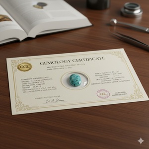 อะมาโซไนต์สีธรรมชาติแบบไม่ผ่านการปรับแต่ง รูปทรงคาโบชอง 10 ชิ้น ชุดอัญมณีสำหรับทำเครื่องประดับ - Product Image 5