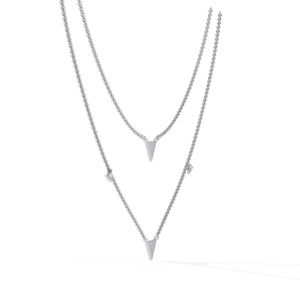 PT950 Platinum Choker <b>Necklace</b> Intricate Openwork Vintage Geometric Links Pattern Shimmering Round Lab Grown Diamonds - Product Image 3