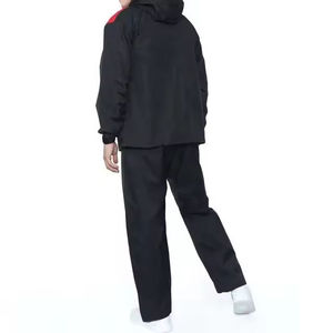 Custom Men's Windproof <b>Waterproof</b> Windbreaker <b>Set</b> Jacket Pants Professional Outdoor Tracksuit OEM ODM Private Label Wholesale - Product Image 4