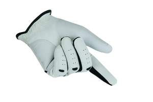Dernier modèle de gants de golf en cuir véritable blanc antidérapants à doigts complets pour hommes adultes, légers et durables - Product Image 5