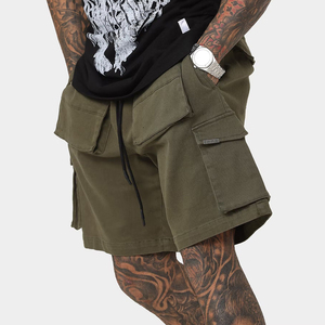 Shorts Cargo Homme de Haute Qualité en Gros – Décontractés, Amples, Unis, Séchage Rapide, Nylon, Taille Élastique, Marque Personnalisée, Tendance - Product Image 3