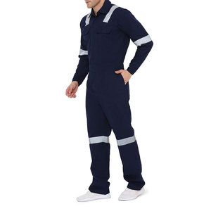 Combinaison de travail imperméable et respirante en polyester de haute qualité pour hommes - Product Image 2